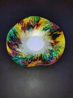 Bord - Emaille - Kunstmail ondertekend door F. J. C, Antiek en Kunst