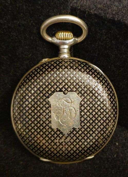 Reloj de bolsillo antiguo siglo modernista jugendstil, Sieraden, Tassen en Uiterlijk, Horloges | Heren