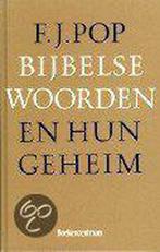 BIJBELSE WOORDEN EN HUN GEHEIMEN 9789023912217 F.J. Pop, Boeken, Verzenden, Zo goed als nieuw, F.J. Pop
