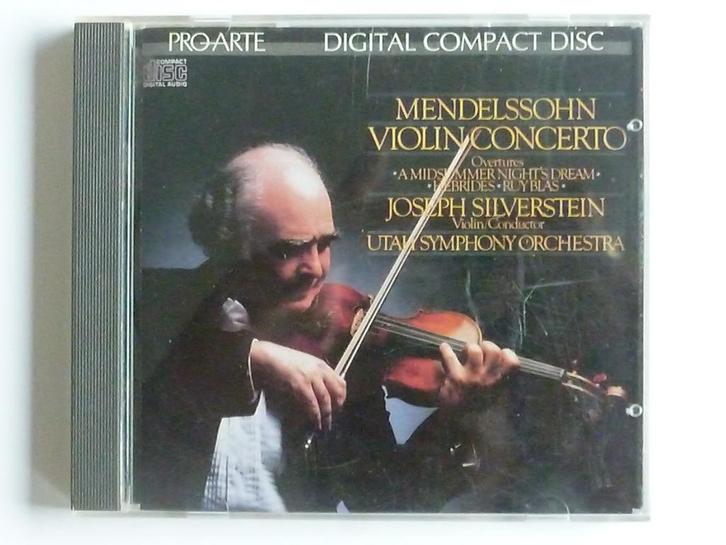 Mendelssohn - Violin Concerto / Joseph Silverstein (Japan), Cd's en Dvd's, Cd's | Klassiek, Zo goed als nieuw, Verzenden