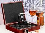 Hi Wijnset met koffer - 10 Delig, Sieraden, Tassen en Uiterlijk, Koffers, Verzenden, Nieuw