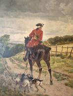 Richard Beavis (1824-1896) - A French Huntsman, Antiek en Kunst