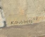 Klaas Gubbels (1934), Stilleven met fles en schaakbord