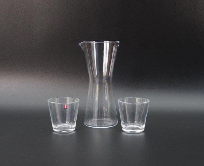 Iittala - Kaj Franck - Drinkset - Kartio - Glas - Karaf met, Antiek en Kunst, Antiek | Meubels | Stoelen en Banken