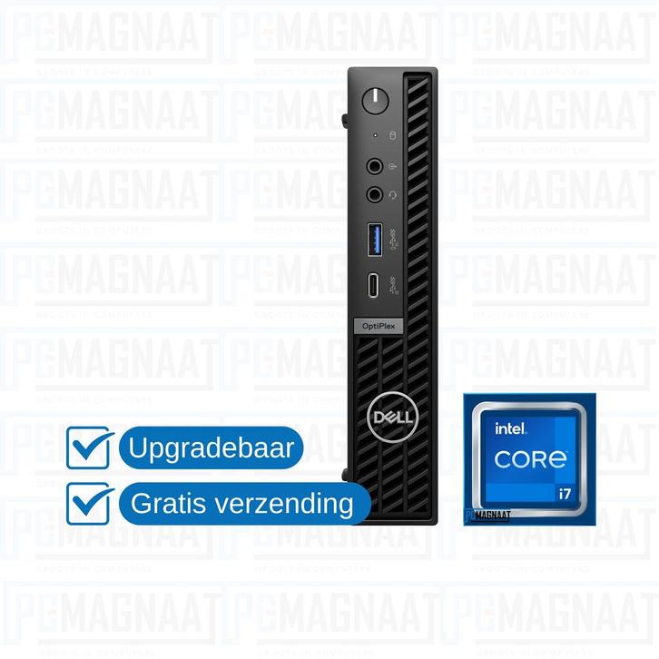 Dell Optiplex 7010 Plus MFF i7-13700 16GB DDR5 256GB NVMe, Computers en Software, Desktop Pc's, 2 tot 3 Ghz, SSD, Zo goed als nieuw