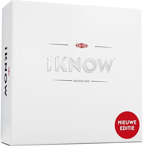 iKNOW Nieuwe Editie | Tactic - Gezelschapsspellen, Hobby en Vrije tijd, Gezelschapsspellen | Bordspellen, Nieuw, Verzenden