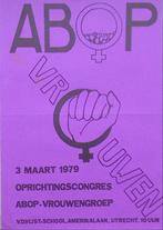 vintage poster 1979 -  Oprichtingscongres ABOP (lijst optie), Verzamelen, Posters, Verzenden, Nieuw, Overige onderwerpen, Met lijst