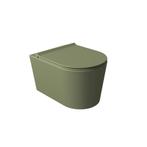 Wandcloset Salenzi Civita 50x35x36.5cm Keramiek Rimless Mat, Ophalen of Verzenden, Nieuw, Overige typen