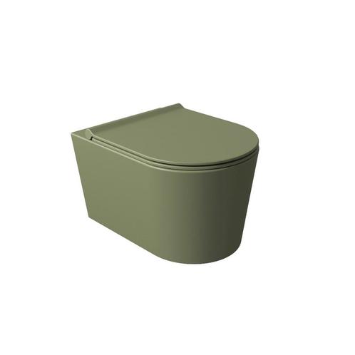 Wandcloset Salenzi Civita 50x35x36.5cm Keramiek Rimless Mat, Doe-het-zelf en Verbouw, Sanitair, Overige typen, Nieuw, Ophalen of Verzenden
