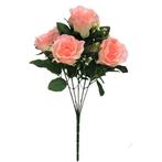 Rozen bundel sweety rose +gips 5 knoppen 31cm. flowerwall, Nieuw, Ophalen of Verzenden