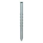ProPlus Geribbelde stalen tentharing - 40 cm - Zilver - V..., Ophalen of Verzenden, Nieuw