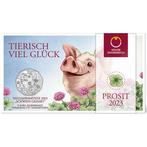 Oostenrijk 5 Euro Geluk 2023 Zilver, Verzenden