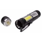 Hofftech Mini zaklamp met clip - LED + COB - 240 lumen -..., Ophalen of Verzenden, Nieuw