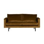 *WOONWINKEL* BePureHome Rodeo Velvet 2,5-zits Bank Fluweel H, Huis en Inrichting, Verzenden, Nieuw