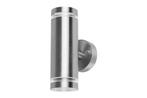 Integral wandlamp IP65 Up&Down voor 2x GU10 LED lamp (nie..., Ophalen of Verzenden, Nieuw