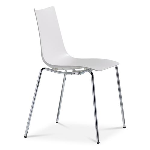 Designstoel Scab Zebra Technopolymer - Ivoor, Huis en Inrichting, Stoelen, Ophalen of Verzenden