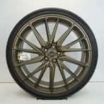 Set 21 inch lichtmetalen Vossen HF-4T velgen *OS1007156*, Gebruikt, Banden en Velgen, Personenwagen, 21 inch