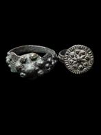 Post-middeleeuws Brons, Lot of 6 Ring (Zonder Minimumprijs), Sieraden, Tassen en Uiterlijk, Antieke sieraden