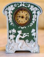 Pendule in biscuitstijl Wedgwood - Porselein - 1910-1920, Antiek en Kunst, Antiek | Klokken