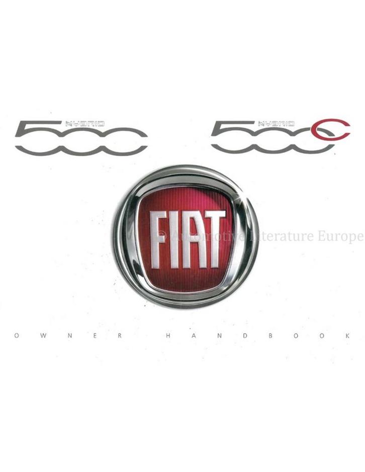 2020 FIAT 500 | 500 C HYBRID INSTRUCTIEBOEKJE ENGELS, Auto diversen, Handleidingen en Instructieboekjes