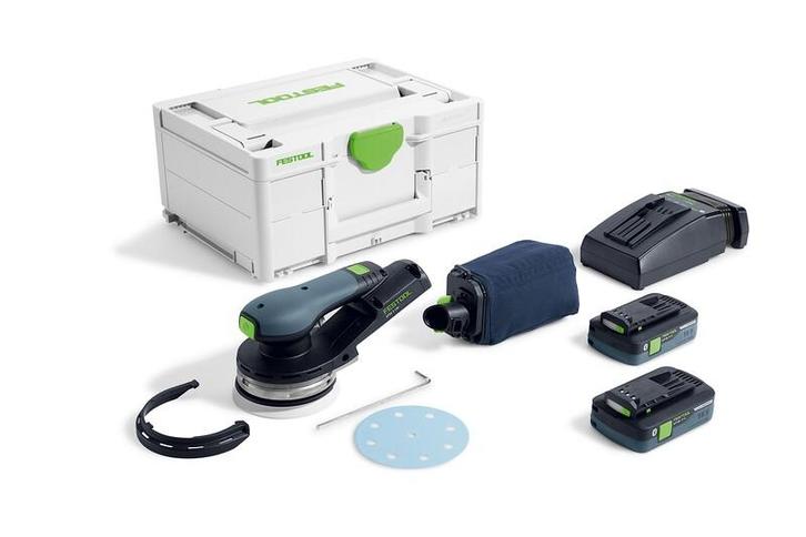 Festool Accu-schuurmachine ETSC 2 125 4,0 I-Plus BLUETOOTH m, Doe-het-zelf en Verbouw, Schildersmaterialen, Nieuw, Ophalen of Verzenden