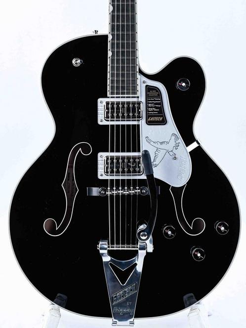 Gretsch Falcon Hollow Body String-Thru Bigsby Black, Muziek en Instrumenten, Snaarinstrumenten | Gitaren | Elektrisch, Nieuw, Ophalen of Verzenden
