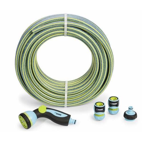 Rehau Complete tuinslangset - 25 meter - 7-standen spuitp..., Tuin en Terras, Tuinslangen, Nieuw, Ophalen of Verzenden