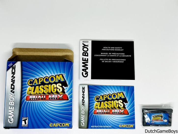 Gameboy Advance / GBA - Capcom Classics - Mini Mix - USA, Spelcomputers en Games, Games | Nintendo Game Boy, Gebruikt, Verzenden