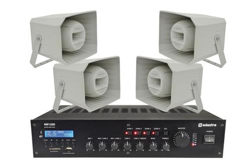 Adastra Full Range 100V Geluidsinstallatie Voor Sportveld Of, Audio, Tv en Foto, Versterkers en Receivers, Nieuw, Overige merken