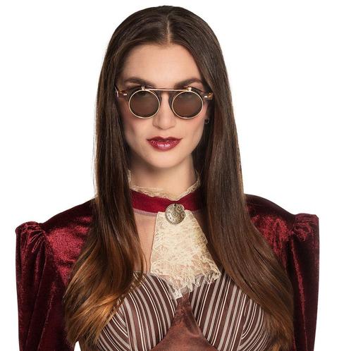 Partybril Steampunk, Hobby en Vrije tijd, Feestartikelen, Nieuw, Verzenden