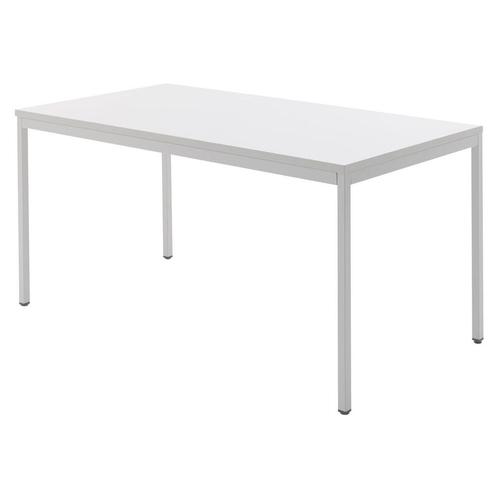 -17% - Bureau Tafel - Wit, Huis en Inrichting, Bureaus, Bureau, Nieuw, Verzenden