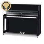 Kawai K-300 ATX4 E/P chroom silent piano, Muziek en Instrumenten, Piano's, Nieuw