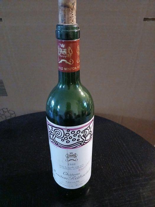 Keith Haring (1958-1990) - Mouton Rothshild wine label, Antiek en Kunst, Kunst | Designobjecten