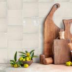 Wandtegel Sottocer Harmony Handvorm Crema Beige Glans 13x13, Nieuw, Minder dan 20 cm, 10 m² of meer, Wandtegels