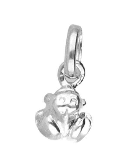 Zilveren Kikker klein kettinghanger, Sieraden, Tassen en Uiterlijk, Kettinghangers, Verzenden