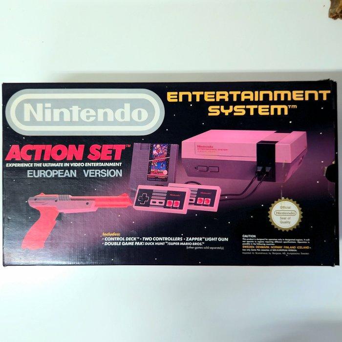 Nintendo - Nes - Action Set - Spelcomputer - In originele, Spelcomputers en Games, Spelcomputers | Overige Accessoires