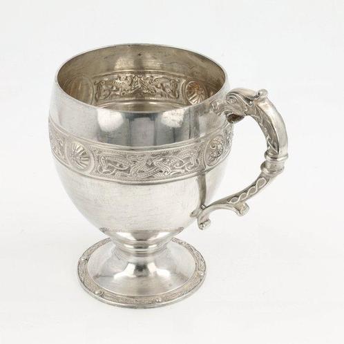 West & Son (Dublin 1928) - Beker - .925 zilver, Antiek en Kunst, Antiek | Goud en Zilver
