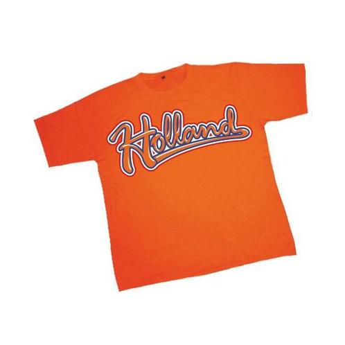 Koningsdag Holland baseball t-shirt oranje kind - Supporte.., Hobby en Vrije tijd, Feestartikelen, Ophalen of Verzenden