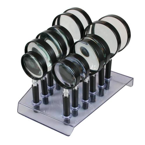 Benson Loupe Display - 5x Vergroting - Ø 50 mm - 12 Stuks, Hobby en Vrije tijd, Schilderen, Nieuw, Ophalen of Verzenden