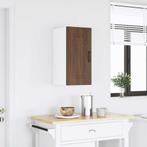 vidaXL Keukenwandkast Kalmar bewerkt hout bruin eikenkleur, Huis en Inrichting, Keuken | Keukenelementen, Verzenden, Nieuw, Bruin