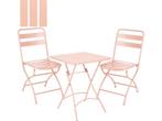 Mica Decorations Evita Bistroset - Set van 3 - Inklapbaar -, Verzenden, Zo goed als nieuw