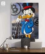 Xavier Van Walsem (1980) - Scrooge mcduck work hard play, Antiek en Kunst