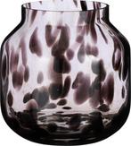2dekans | Mica Decorations Pantera Vaas - Glas - Bruin met, Huis en Inrichting, Ophalen of Verzenden, Zo goed als nieuw