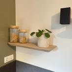 Eiken wandplank - Zwevend - Facet, Huis en Inrichting, Verzenden, Nieuw