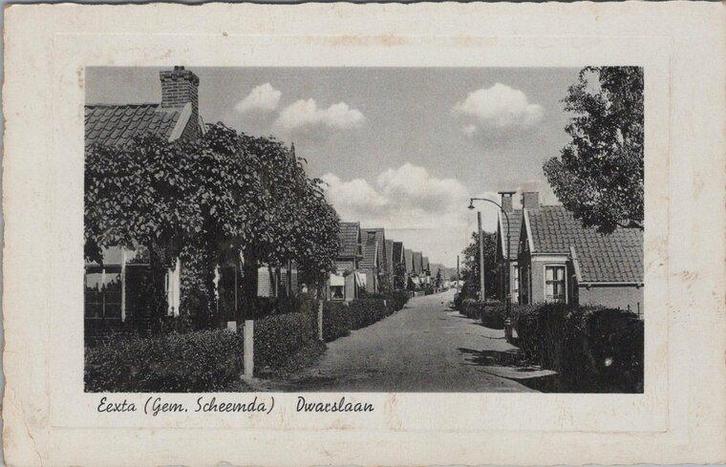 EEXTA - (Gem. Scheemda) Dwarslaan, Verzamelen, Ansichtkaarten | Nederland, Verzenden