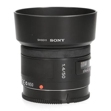 Sony 50mm f1.4 ZA SSM Planar - Sony A-mount beschikbaar voor biedingen