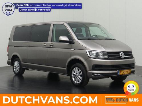 Volkswagen Transporter 2.0TDI Dubbele-cabine 2018 L2 H1, Auto's, Bestelauto's, Dealer onderhouden, Te koop, Handgeschakeld, BTW verrekenbaar