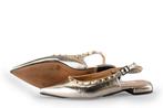 Notre-V Slingbacks in maat 37 Goud | 10% extra korting, Kleding | Dames, Schoenen, Notre-V, Overige kleuren, Verzenden, Zo goed als nieuw