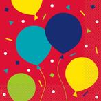 Balloon Birthday Party Servetten 16st, Verzenden, Nieuw