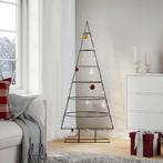 vidaXL Kerstdecoratie kerstboom 150 cm metaal zwart, Diversen, Verzenden, Nieuw